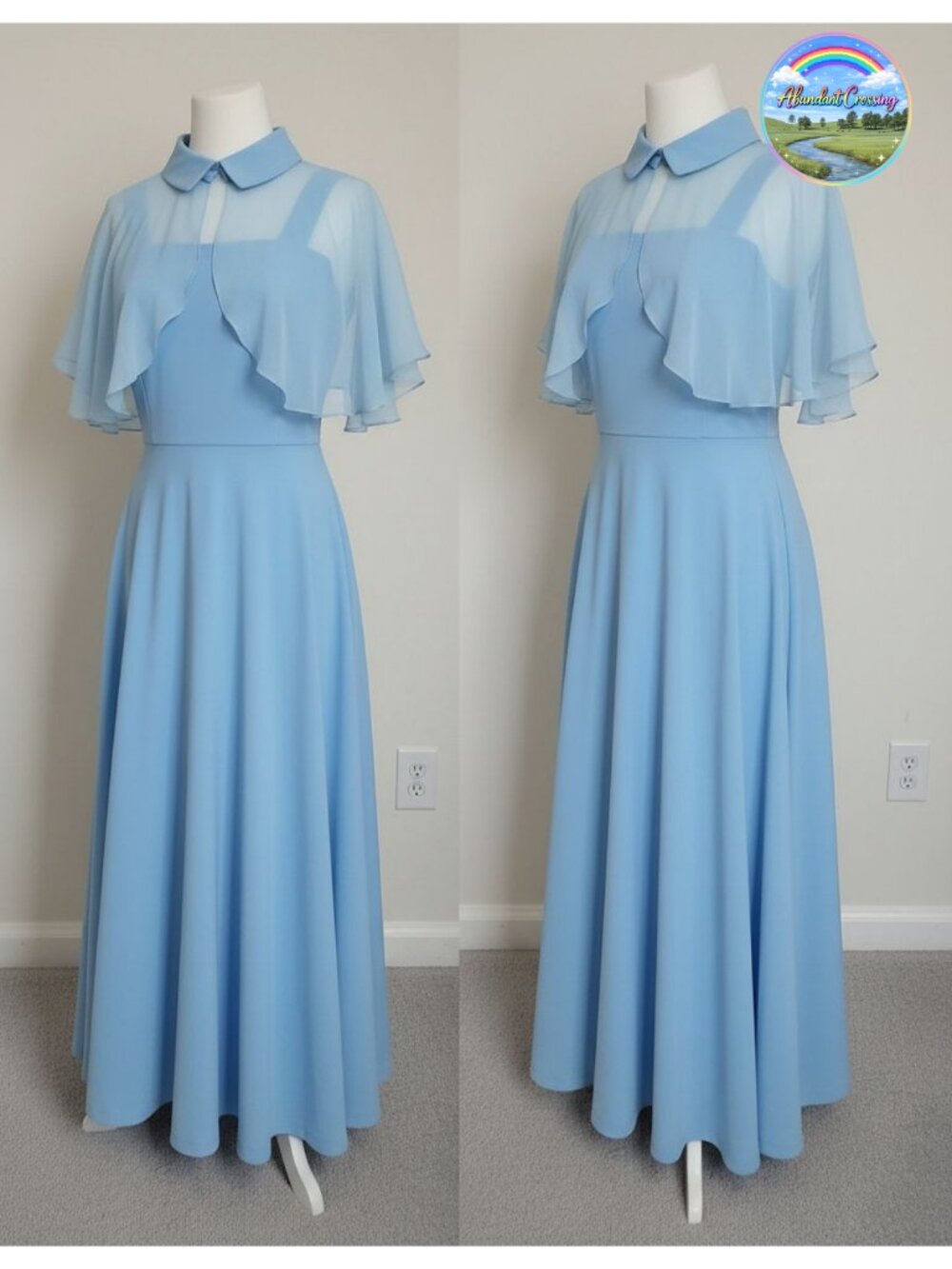 1950s Vintage Swing Cocktail Dress Chiffon Shawl Pockets Cosplay